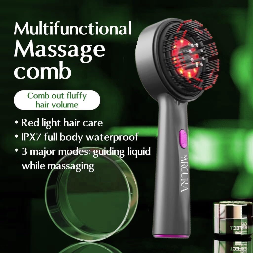 Premium Scalp Massaging Brush with Oil Applicator